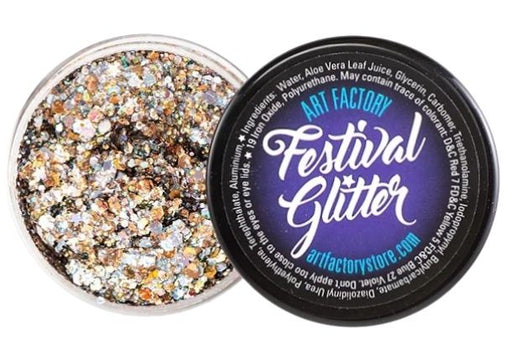 Festival Glitter | Chunky Glitter Gel - Champagne Gold - 1.2 oz