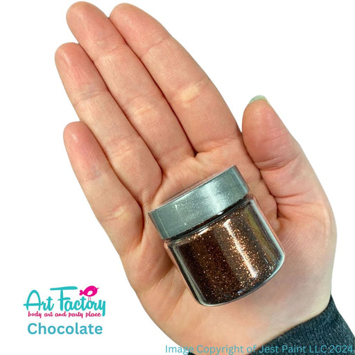 Art Factory | Rainbow Jewel Body Glitter - Chocolate Brown (1oz Jar)