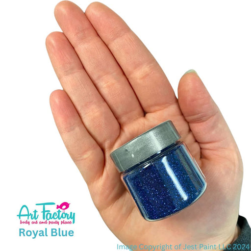 Art Factory | Rainbow Jewel Body Glitter - Royal Blue (1oz Jar)