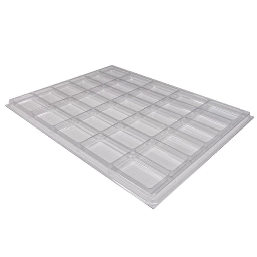 Art Factory | Face Painting Plastic Insert (Fits in Pro Lap Top Case) - CLEAR - Small 30 Slots