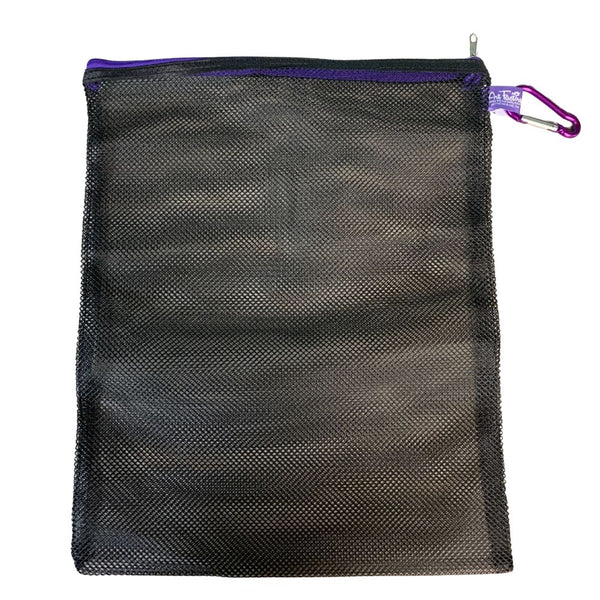 Face Paint Sponge Drawstring Mesh Bag With Clips- 2 Pack