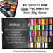 Art Factory | Face Painting Plastic Insert (Fits in Pro Lap Top Case) - CLEAR - Small 30 Slots