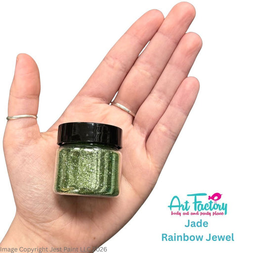 Art Factory | Rainbow Jewel Body Glitter - Jade (1oz Jar)