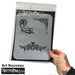 Tattoo Pro 206 | Air Brush Body Painting Stencil - Art Nouveau