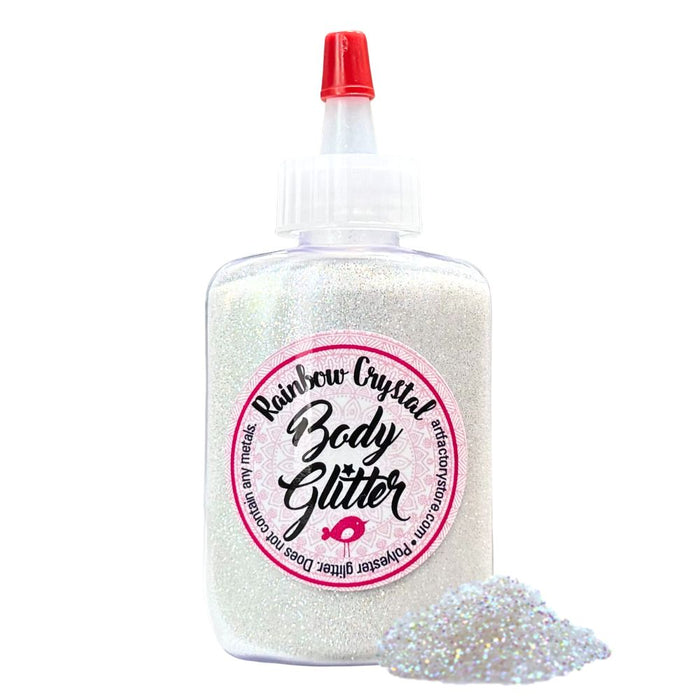 Art Factory | Rainbow Crystal Body Glitter Poof- BIG Fairy Dust (1oz)