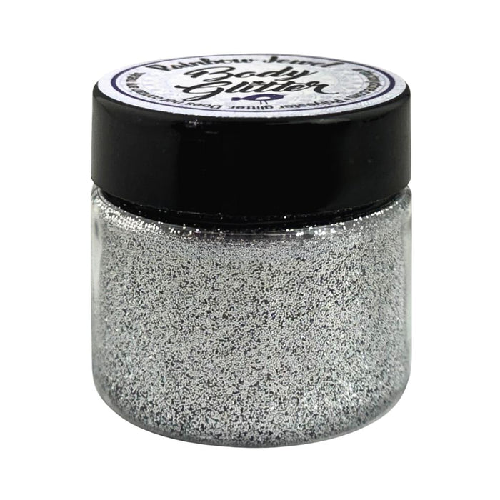 Art Factory | Rainbow Jewel Body Glitter - Silver (1oz Jar)