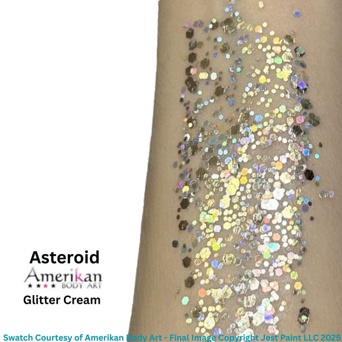 Amerikan Body Art | CHUNKY Glitter Cremes - New Formula - ASTEROID - .5oz