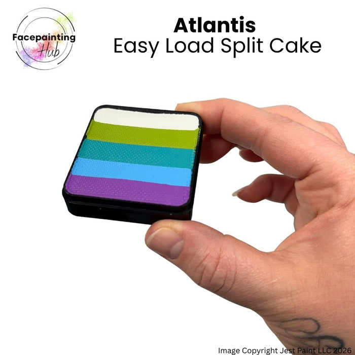 Facepainting Hub |  Easy Load Split Cake - ATLANTIS - 30gr