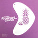 Art Factory - Boomerang Face Painting Stencil - Pineapple (B012) - While Supplies Last!