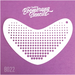 Art Factory | Boomerang Face Painting Stencil - Halftone Dots (B022)