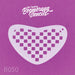 Art Factory | Boomerang Face Painting Stencil - Checkerboard (BO50)
