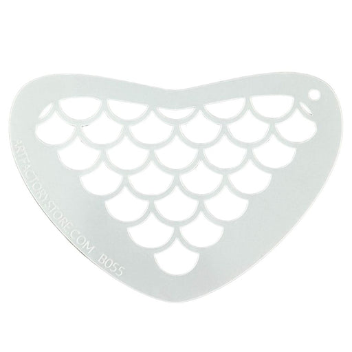 Art Factory | Boomerang Face Painting Stencil - Large Scales (B055)