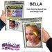 Stencil Eyes / Profiles - Face Painting Stencil - BELLA - One Size Fits Most