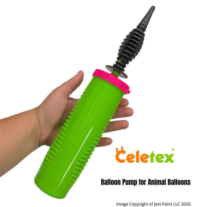 Celetex | Double Action Balloon Pump - GREEN