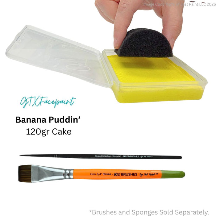 GTX Face Paint | Crafting Cake - Regular Banana Puddin' Yellow  120gr
