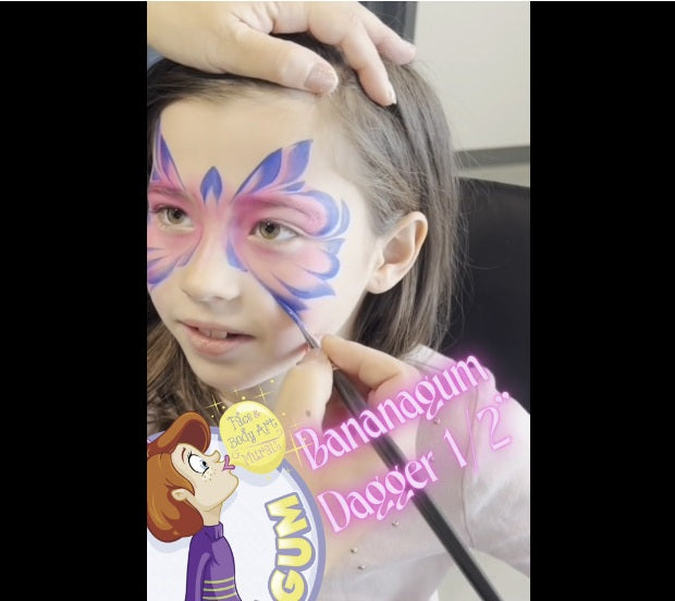 Bananagum | Face Painting Brush by Mai Park -  Dagger 1/2"
