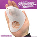 Art Factory - Boomerang Face Painting Stencil - Basketball (B060)