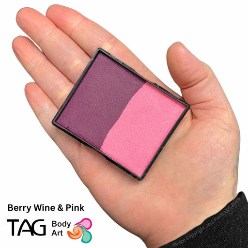TAG Face Paint Split - Berry Wine and Pink 50gr  #10