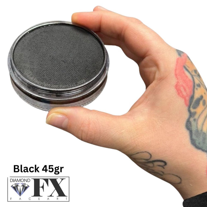 Diamond FX Face Paint Essential - Black 45gr