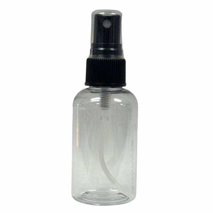Spray Bottle - Water Bottle with Light Misting Black Spray Cap 2oz (0028-14)