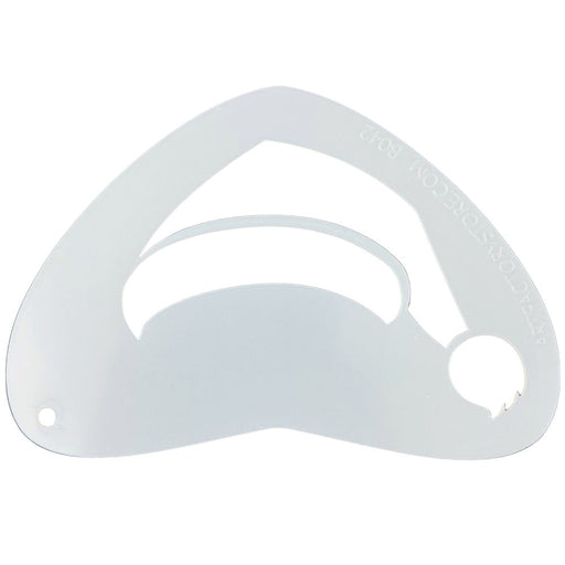Art Factory | Boomerang Face Painting Stencil - Santa / Elf Hat (B042)
