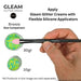 VIVID Glitter |  GLEAM Glitter Cream | Large UV BREEZE (30gr)