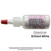 Amerikan Body Art | Face Paint Glitter Poof - Opaque (Not Glittery) Brilliant White (1/2oz) #29