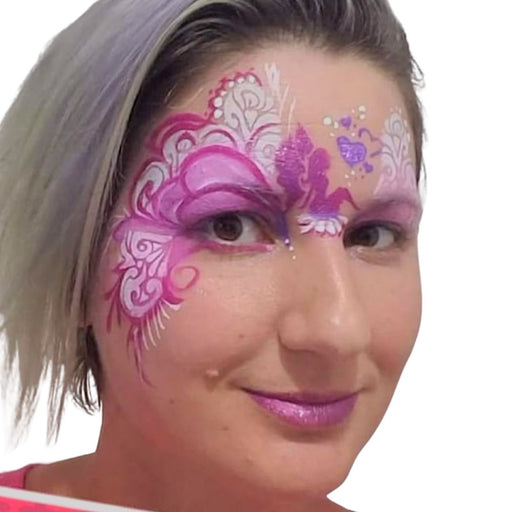 TAP 068 Face Painting Stencil - Ornate Heart