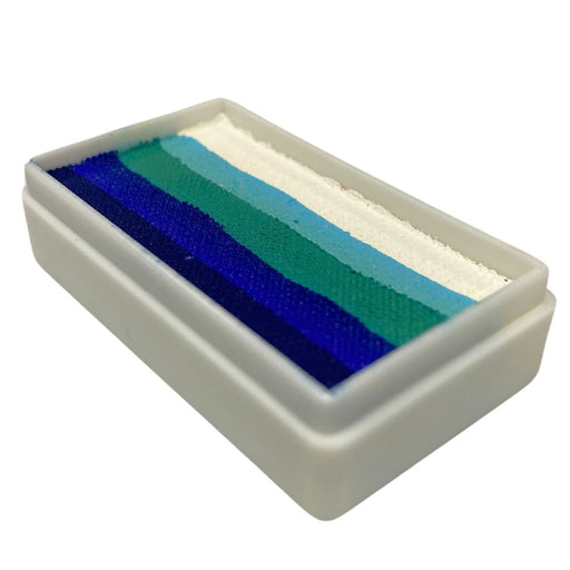 DFX Face Paint Rainbow Cake - Small Calm Ocean (RS30-62)  Approx. 28gr/.99oz/16ml   #27