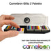 Cameleon Face Paint  | Split Cake Colorblock Palette - Grown Up Glitz 2 - 6 x 10gr