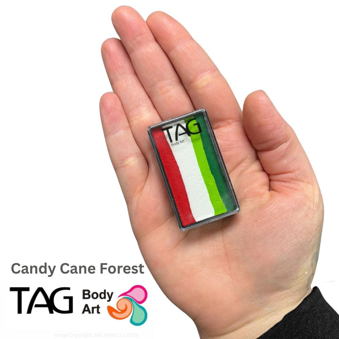 TAG Face Paint | 1 Stroke - Candy Cane Forest  #42