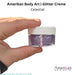 Amerikan Body Art | Fine Glitter Creme - New Formula - ( Purple Mix )  CELESTIAL -15gr