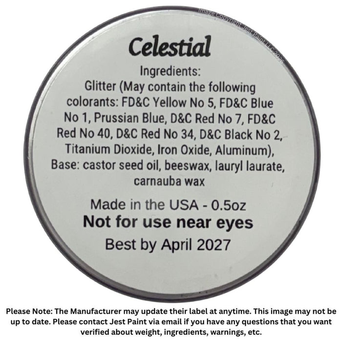 Amerikan Body Art | Fine Glitter Creme - New Formula - ( Purple Mix )  CELESTIAL -15gr