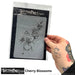 Tattoo Pro  | Body Painting Stencil - SINGLES Cherry Blossoms- S125