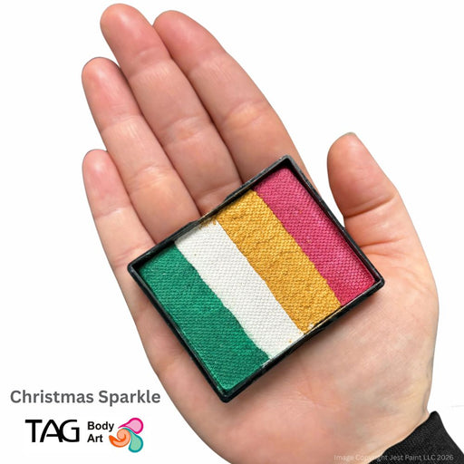 TAG Face Paint  Split Cake - EXCL Christmas Sparkle 50gr  #36