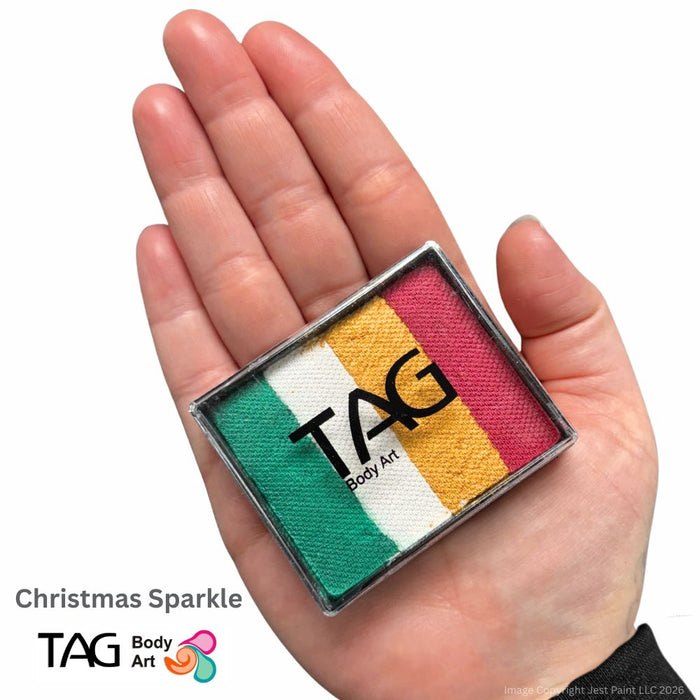 TAG Face Paint  Split Cake - EXCL Christmas Sparkle 50gr  #36