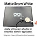 Color Me Pro Face Painting Powder by Elisa Griffith | Powder Pan - Matte Snow White (3.5 gr)