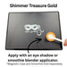 Color Me Pro Face Painting Powder by Elisa Griffith | Shimmer Treasure Gold (3.5 gr)