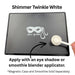 Color Me Pro Face Painting Powder by Elisa Griffith | Shimmer Twinkle White (3.5 gr)