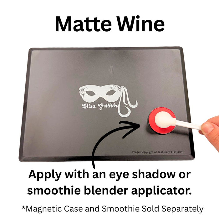 Color Me Pro Face Painting Powder by Elisa Griffith |  Matte Wine (3.5 gr)