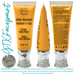 GTX Face Paint | Silicone Based Water Resistant Cream - Cornbread Yellow  - 25ml Easy Squeezy Tube