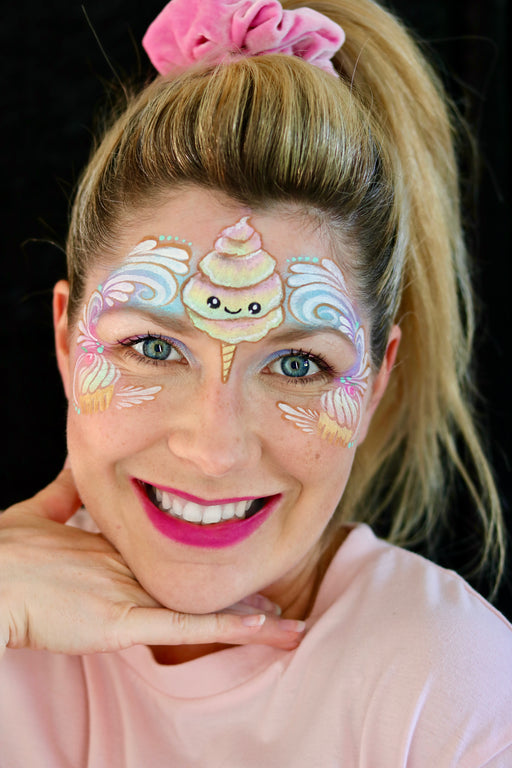 Fusion Body Art Face Paint | Split Cake | Cotton Candy by Lodie Up 30gr
