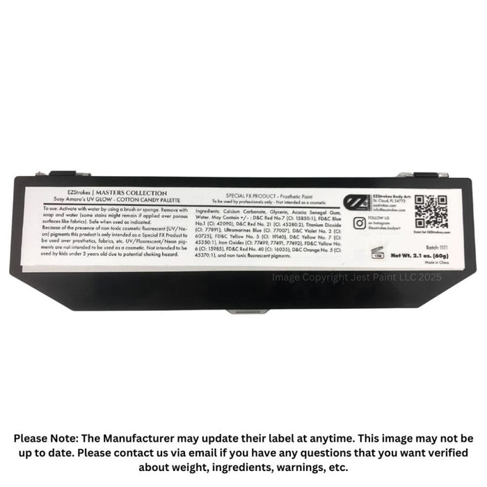 EZ STROKES by Susy Amaro | 1 Stroke Painting Palette | COTTON CANDY Palette  (SFX Non - Cosmetic)