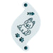Superstar  | Face Painting Stencil - Cute Cat   77050