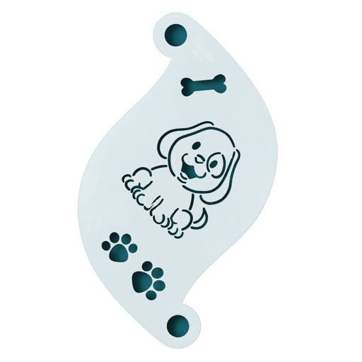 Superstar  | Face Painting Stencil - Cute Dog   77051