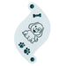 Superstar  | Face Painting Stencil - Cute Dog   77051