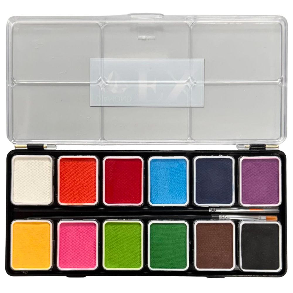 Diamond FX Face Paint - Small 12 Color Essential Palette — Jest