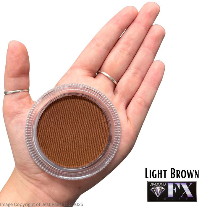Diamond FX Face Paint Essential - Light Brown (1018) 30gr