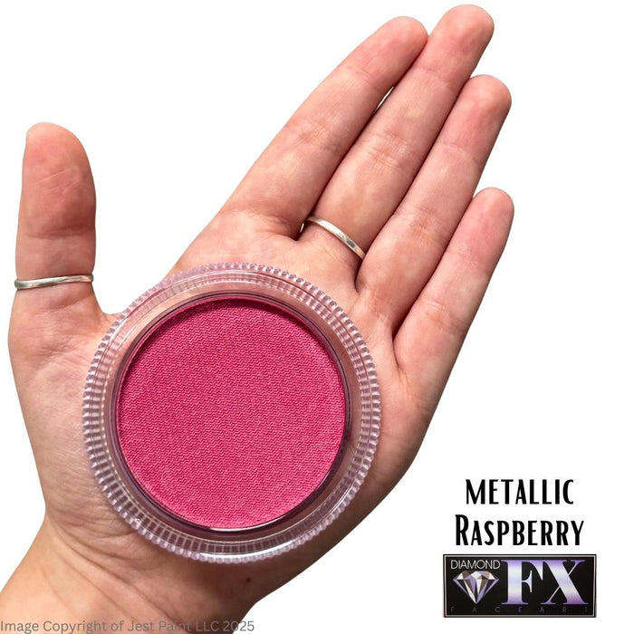 Diamond FX Face Paint - Metallic Raspberry 30gr