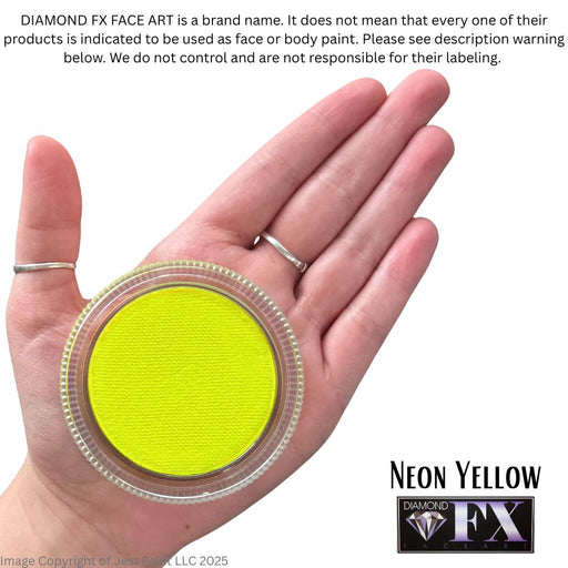 Diamond FX Paint - Neon Yellow 30gr (SFX - Non Cosmetic)